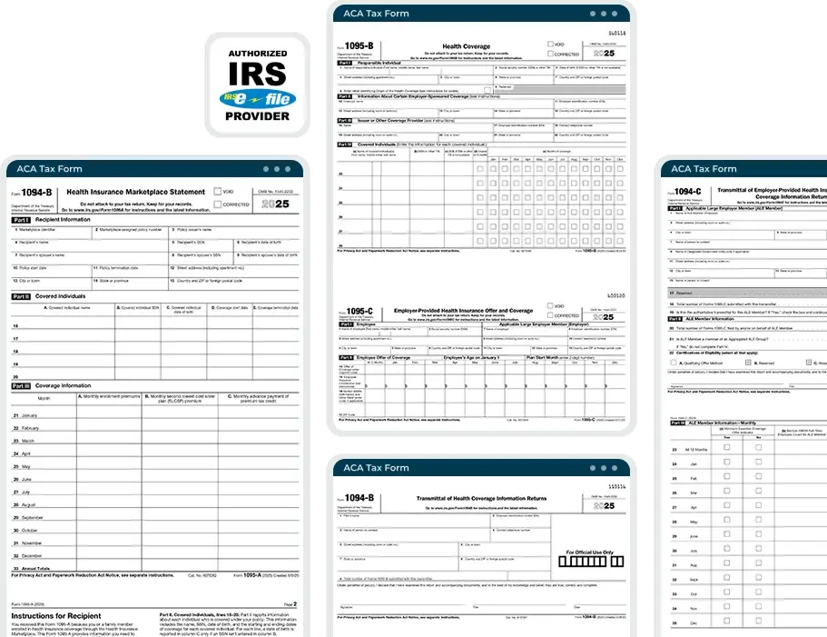 ACA Tax Form Banner